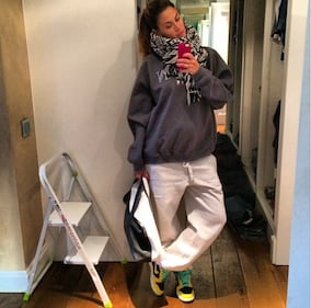 Melissa Satta all'ottavo mese di gravidanza 3