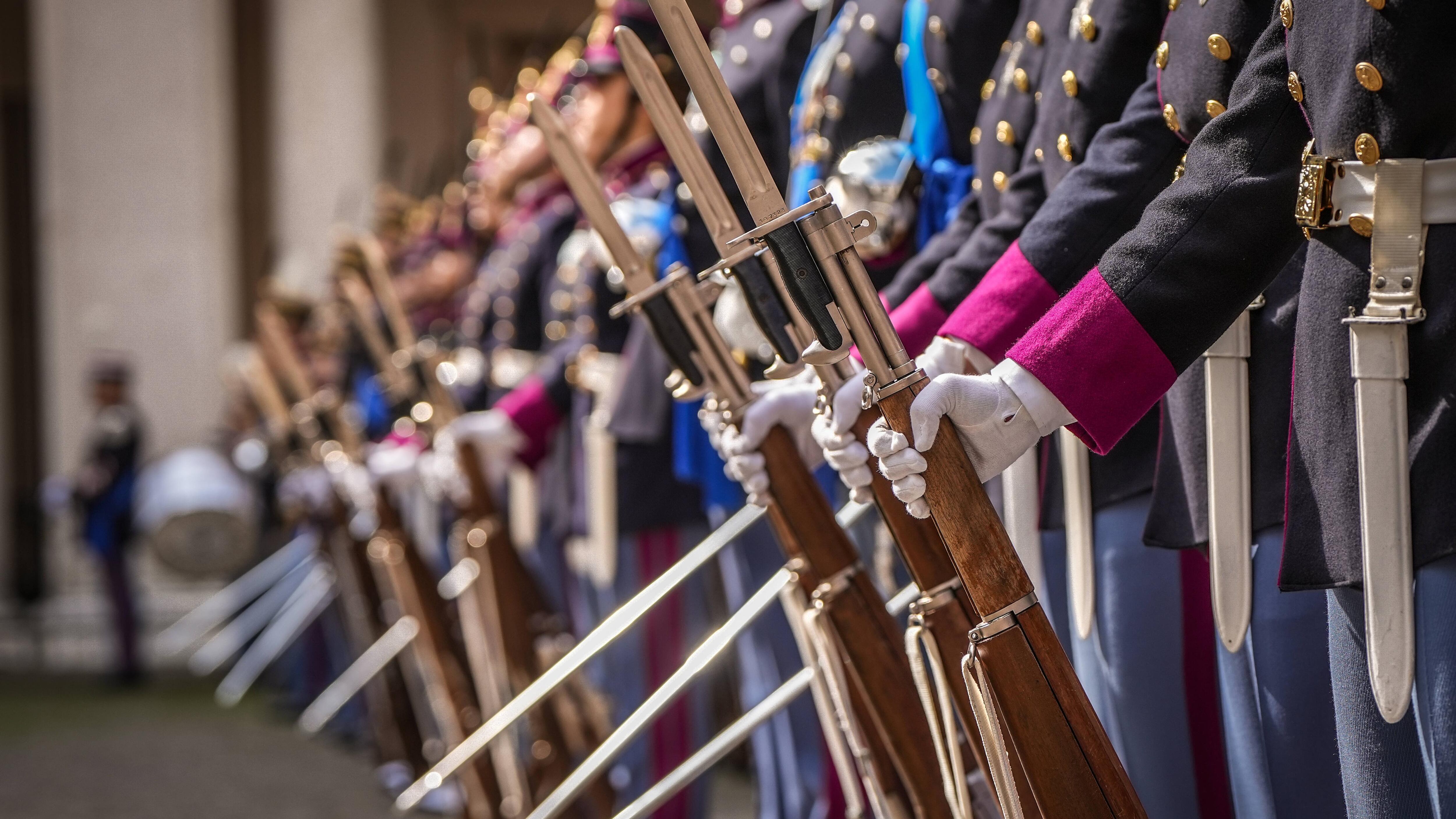 Il Giuramento del 206° corso "Dignità" dell'Accademia Militare