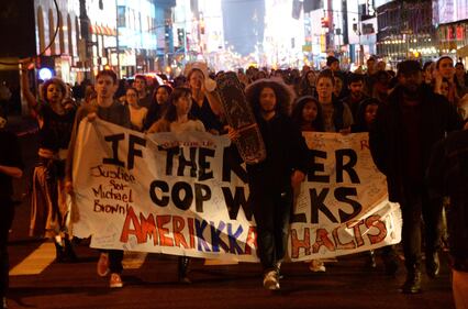 Agente non incriminato: proteste in tutta l'America 8