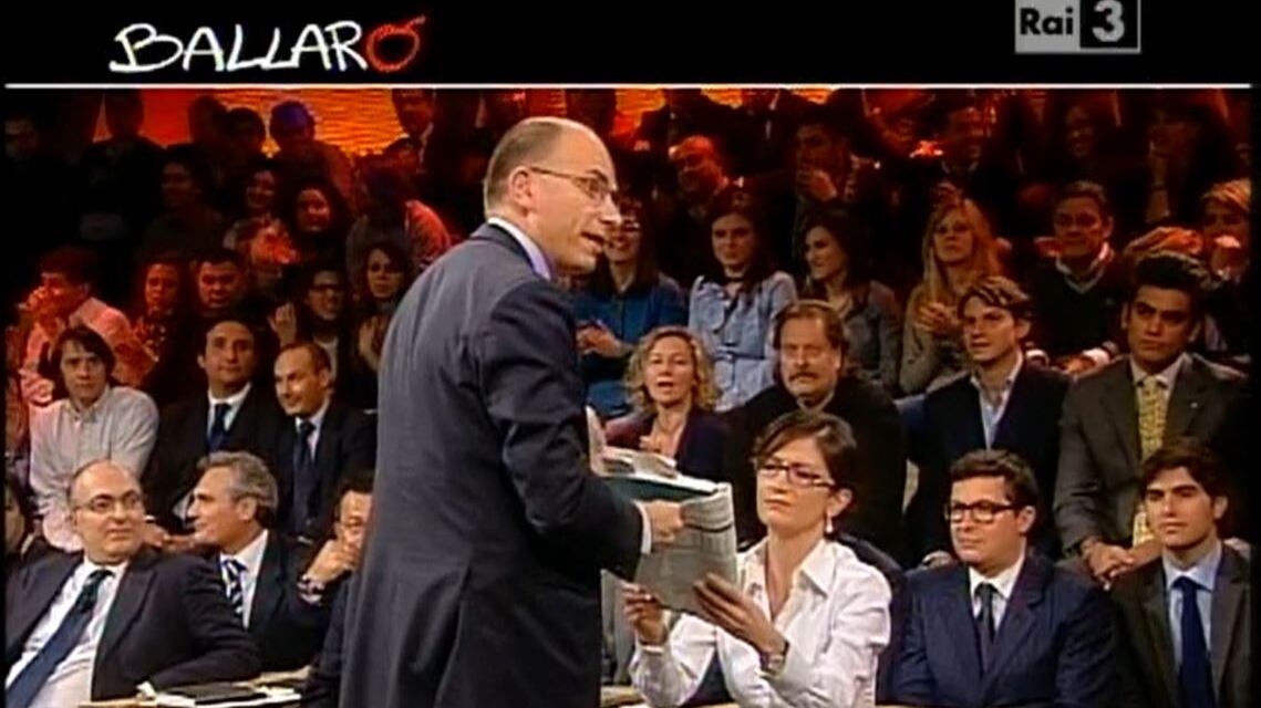 "Fate tagli alla scuola", "Non è la verità". Dibattito acceso Letta-Gelmini a Ballarò
