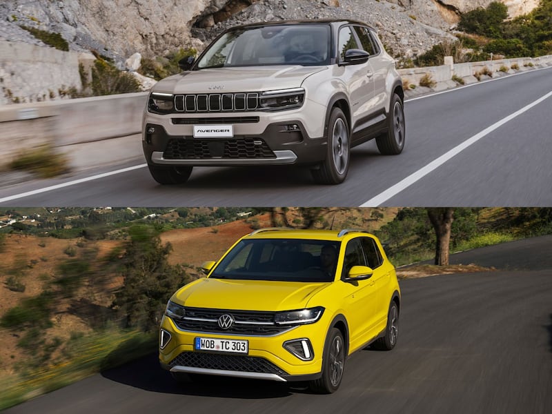 foto avenger vs t cross 1