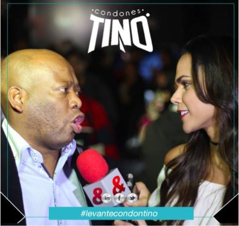 asprilla al microfono