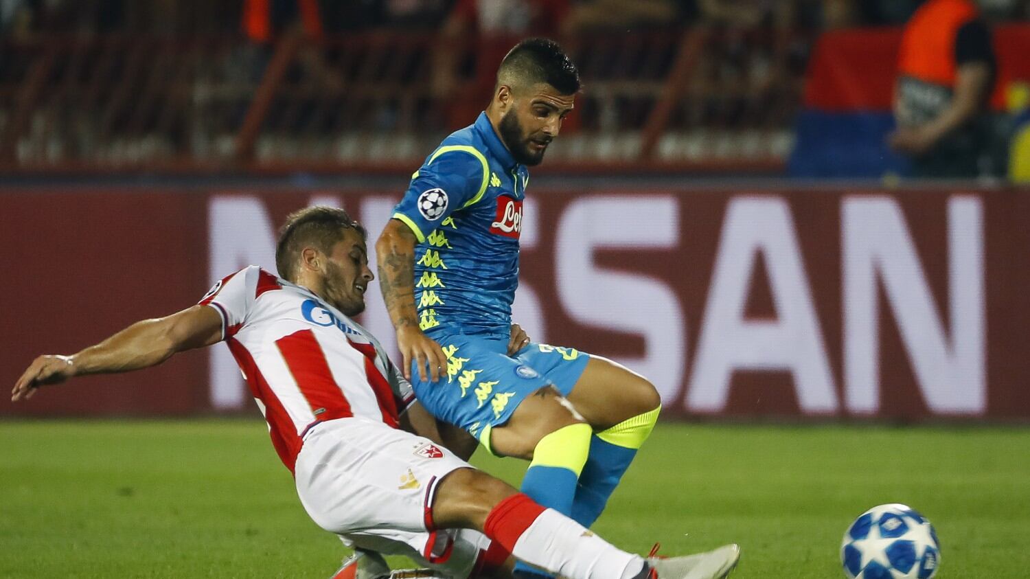 Il Napoli non sfonda a Belgrado: finisce 0-0 contro la Stella Rossa