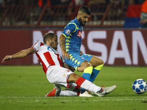 Il Napoli non sfonda a Belgrado: finisce 0-0 contro la Stella Rossa