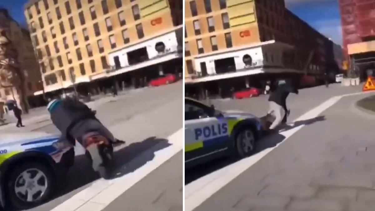Così la polizia svedese speronò lo scooter (ma nessuno si indignò)