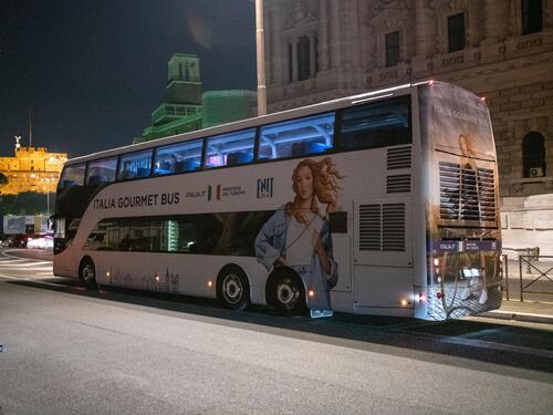 Cucina italiana e turismo enogastronomico, a Roma il Bus Gourmet Italia