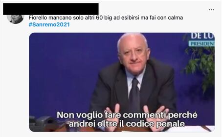 Il Festival con gli occhi del web (Quarta serata) 5
