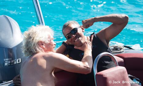 L'ex presidente sul kite-surf: dopo 8 anni Obama se la ride 3