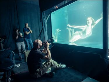 I lavori sul nuovo Calendario Pirelli 12