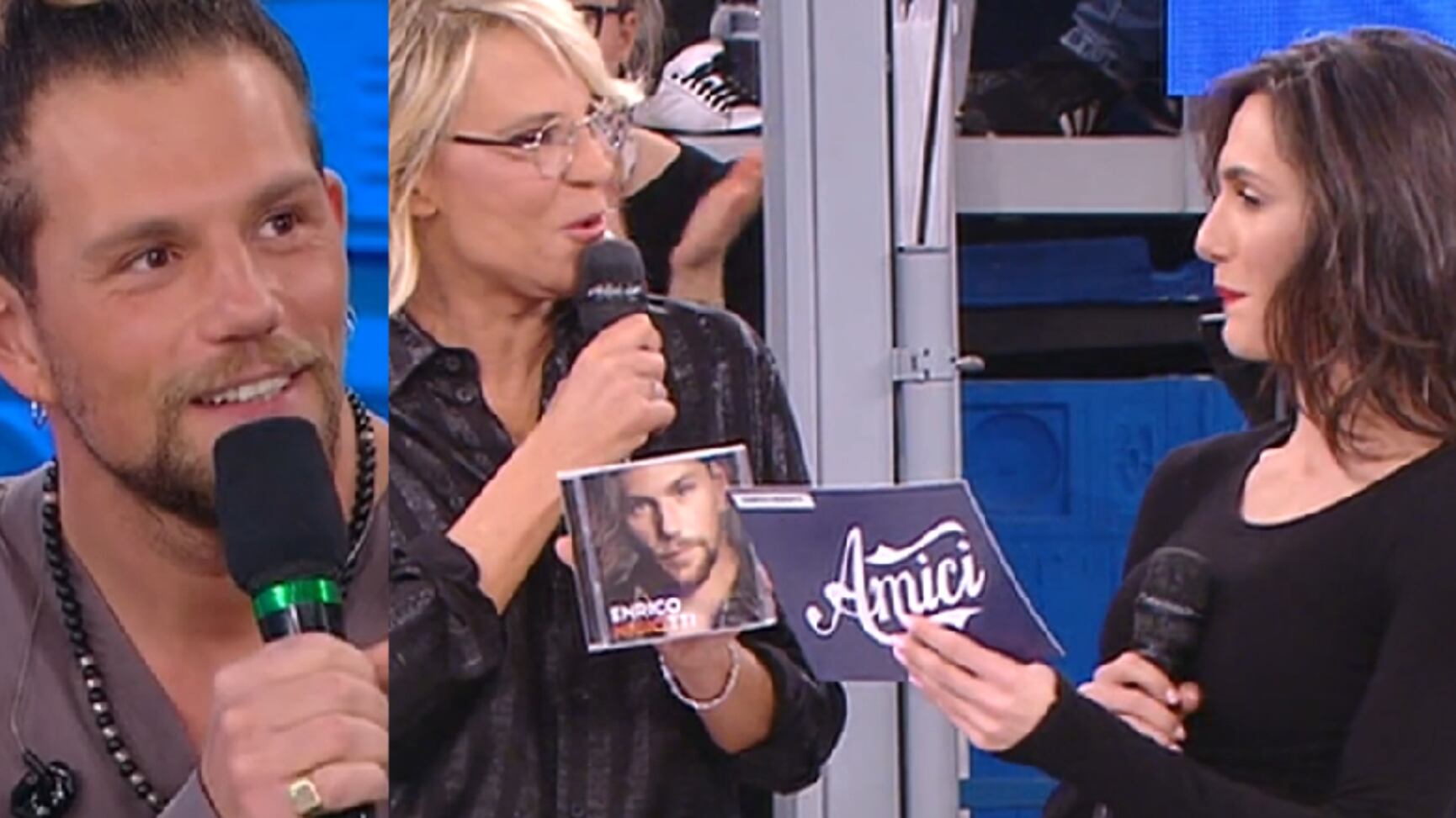 Elena D'Amario presenta l'ex Enrico Nigiotti e scoppia a piangere. Maria De Filippi interviene