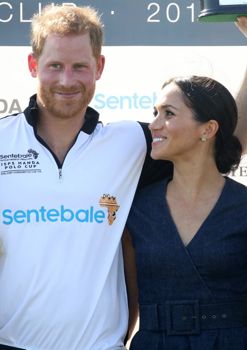 Meghan Markle e il Principe Harry alla partita di polo: foto 2