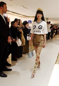Dolce & Gabbana, sfilata alla Rinascente 15