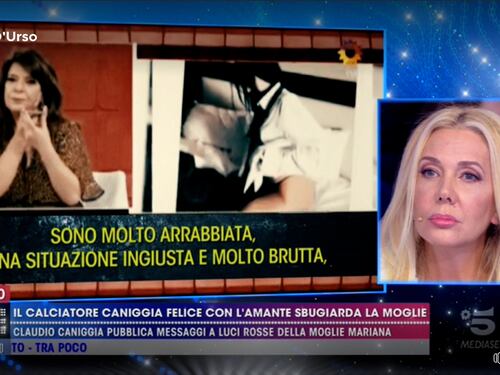 Claudio Canigia pubblica la chat choc e rivela: “La mia ‘ex’ moglie mi manda foto porno”