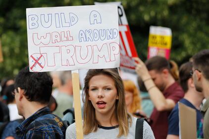 Proteste anti Trump nel Regno Unito 2