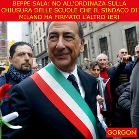 Ecco la satira del giorno. Ordinanza del sindaco Sala 1