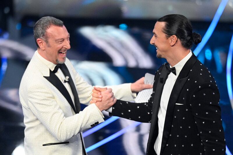 Sanremo 2024: ecco il look della prima serata del Festival del conduttore e co-conduttore 6