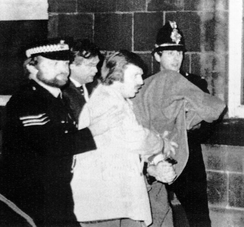 arresto Peter Sutcliffe