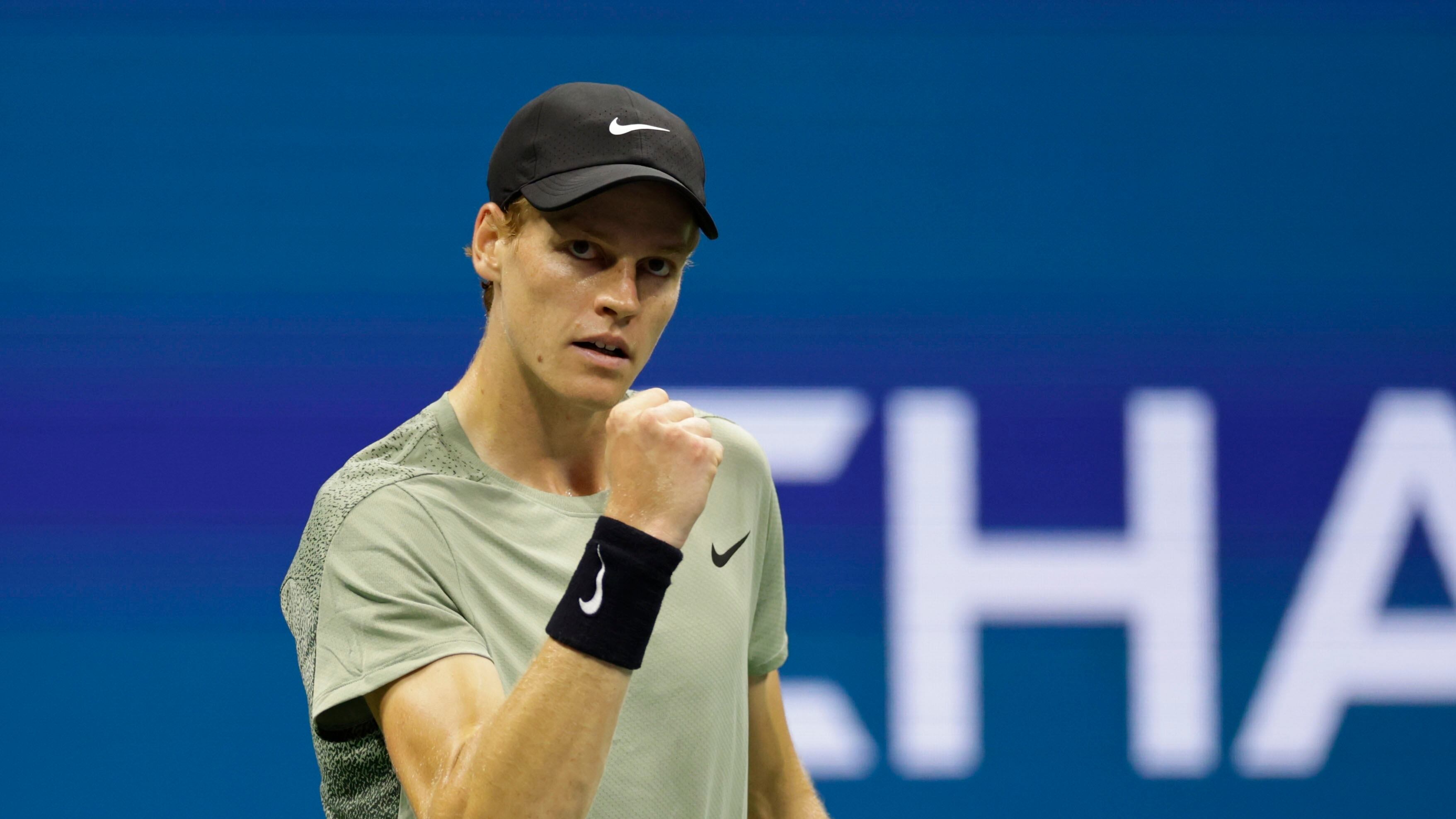 Us Open, capolavoro Sinner: batte Medvedev in 4 set e vola in semifinale