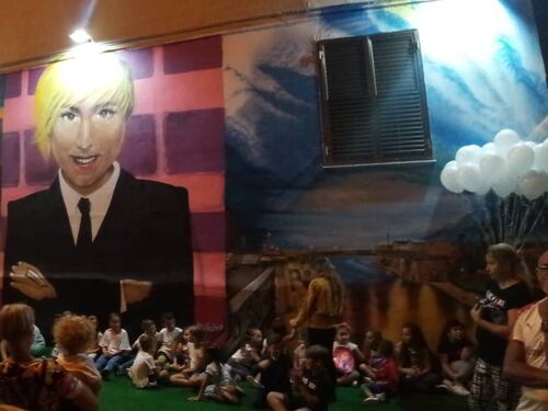 Taranto, inaugurato il murales dedicato a Nadia Toffa