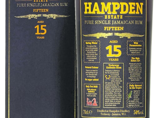 Hampden 15, un rasta-rum in smoking