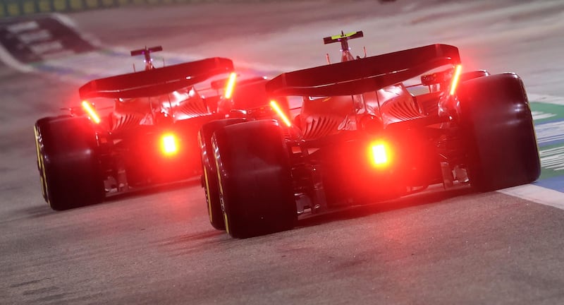 Ferrari retrotreno Bahrain 2023