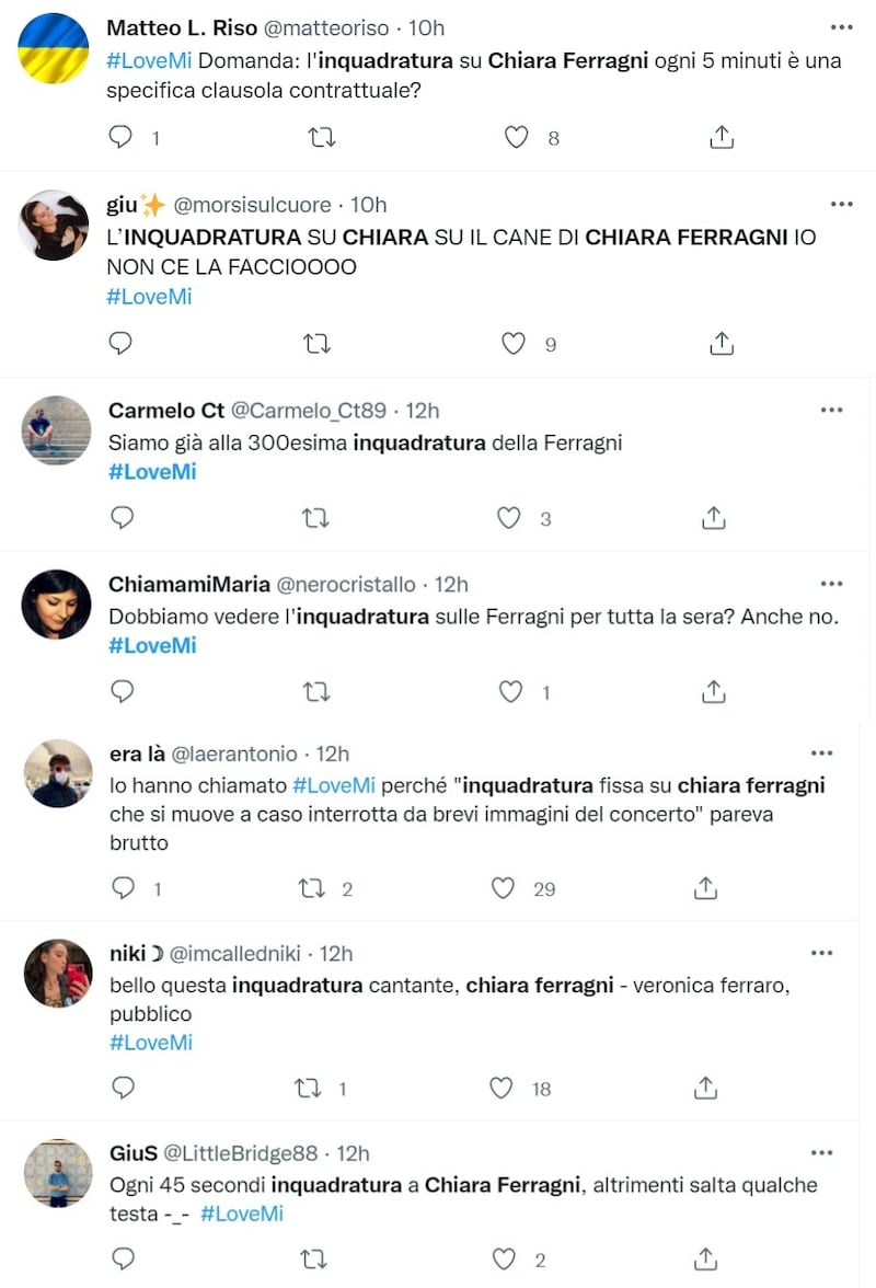 ferragni social