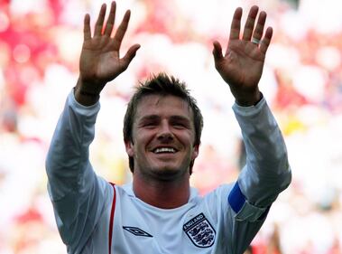 David Beckham dà l'addio al calcio 1