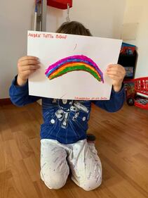 "Andrà tutto bene", il messaggio di speranza dei bimbi italiani 1