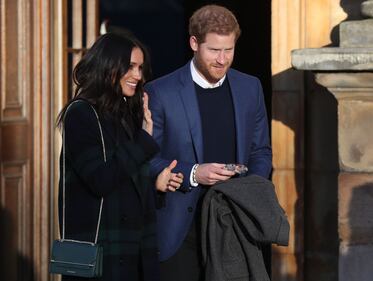 Meghan Markle raggiante col Principe Harry 5