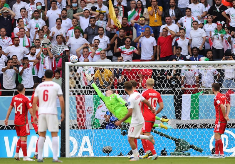 Così l'Iran ha sconfitto il Galles 16