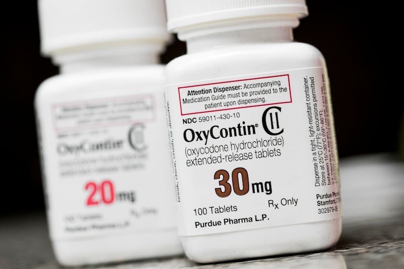 Due confezioni di Oxycontin