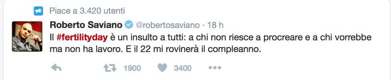 Fertility Day, le reazioni sui social network 2