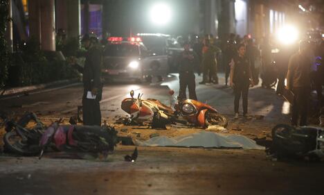 Attentato in centro a Bangkok 14