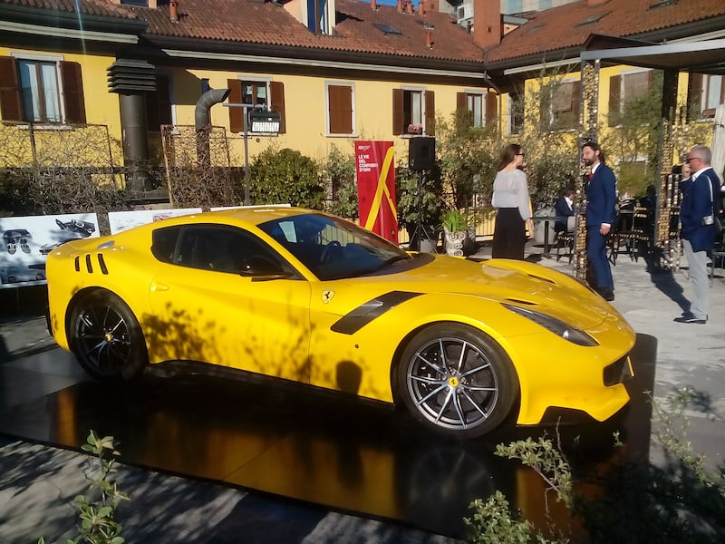 Il Fuorisalone della Ferrari: ​"Così è nata la mia F12tdf"
