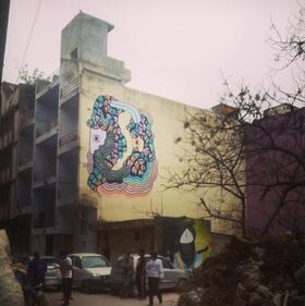 Str. Art Delhi: quando i graffiti li vuole il comune  8