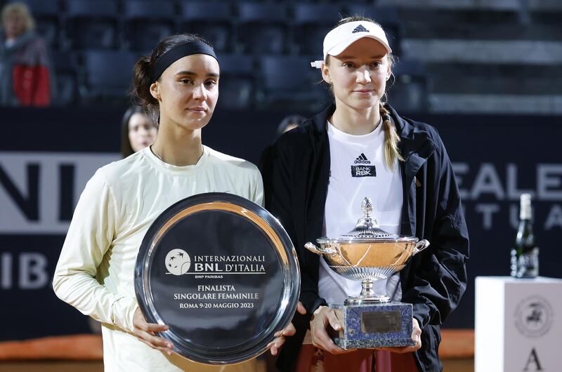 Rybakina e Kalinina
