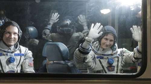 La partenza della Soyuz da Baikonour 5