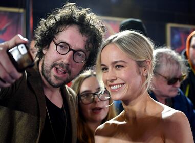 Captain Marvel: il cast del film Marvel all'anteprima inglese  10