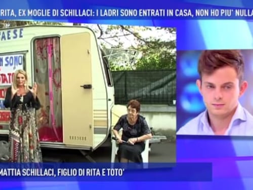 Domenica Live, ladri nel camper della ex moglie di Totò Schillaci
