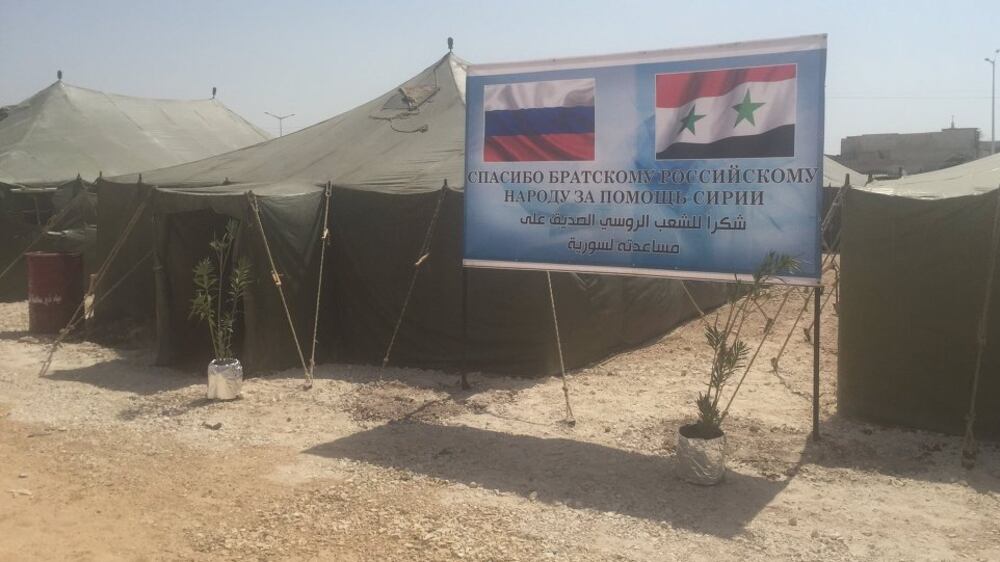Siria, Mosca costruisce un campo di accoglienza per gli sfollati