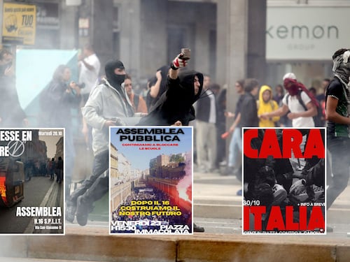 Da Bologna a Roma, allerta per nuovi assalti e saccheggi. Scuole occupate nella Capitale, spuntano maschere e fumogeni
