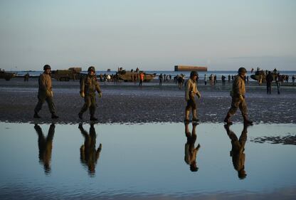 D-Day, le celebrazioni sulle spiagge dello sbarco 5