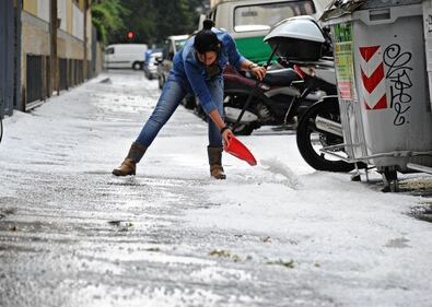 Bomba d'acqua su Firenze 11