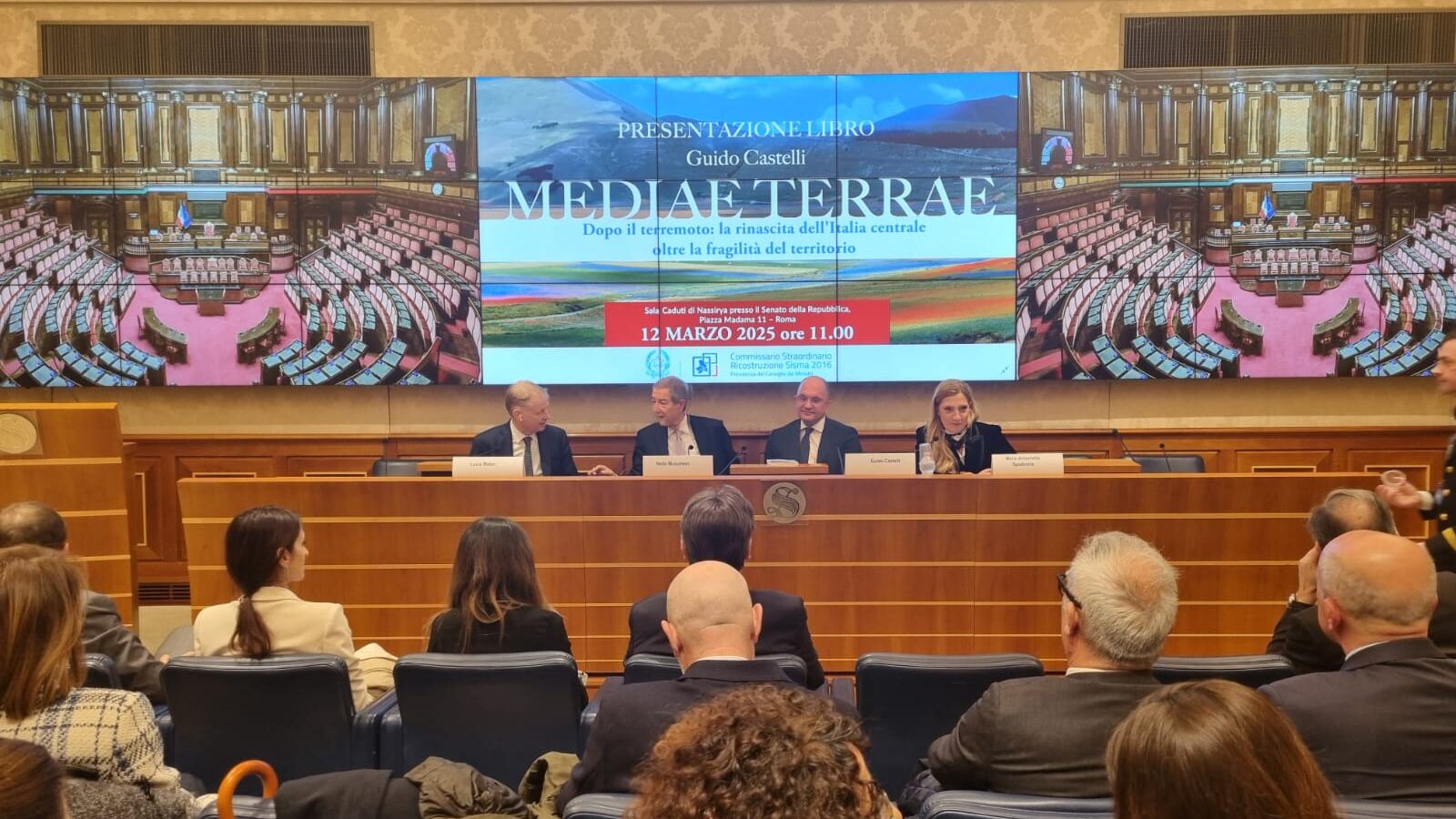 Sisma, Castelli: "Individuare nuova strategia nazionale per le aree interne"