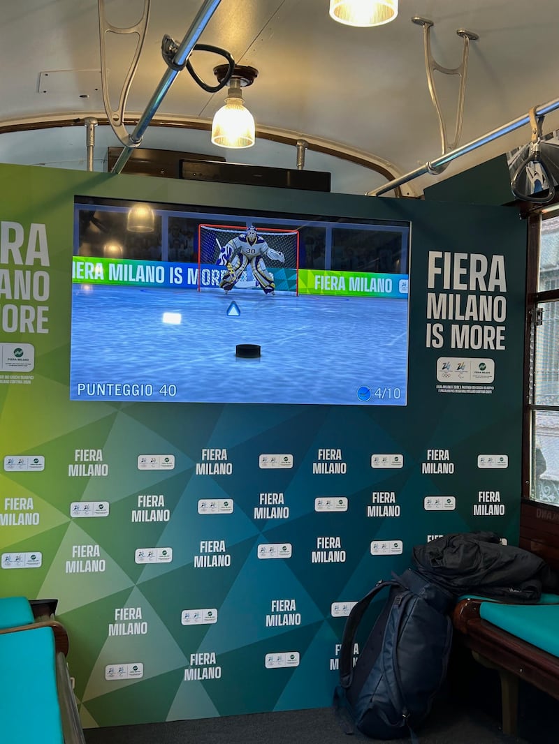Tram Olimpico Fiera Milano videogioco
