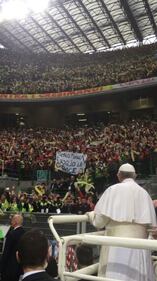 Tutto esaurito a San Siro per Papa Francesco 6