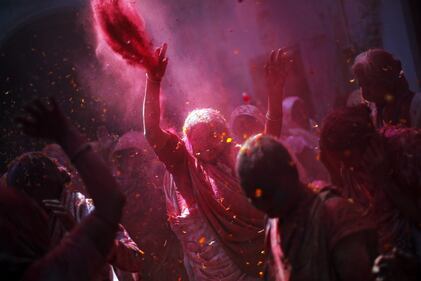 Il festival dei colori in India 8