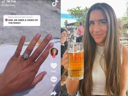 Prova a vendere l'anello di fidanzamento su Facebook. Ma le proposte che riceve sono inquietanti