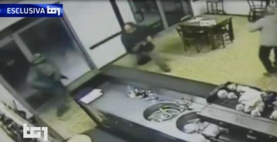 Budrio, ecco l'assalto di Igor al bar 9
