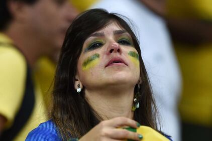 La disperazione dei tifosi brasiliani 25